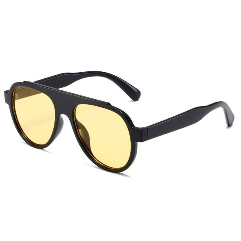 Damen modische Sonnenbrille im auffälligen Animal-Print Karnz