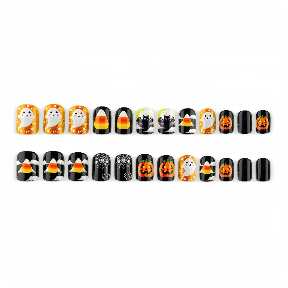 Kreatives Halloween Kunstnagelset Karnz
