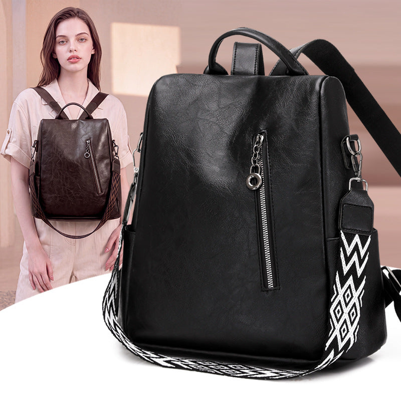 Vintage Leder Rucksack Karnz