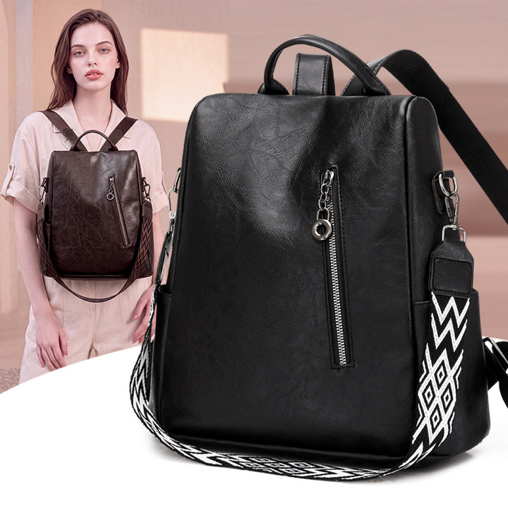 Vintage Leder Rucksack Karnz