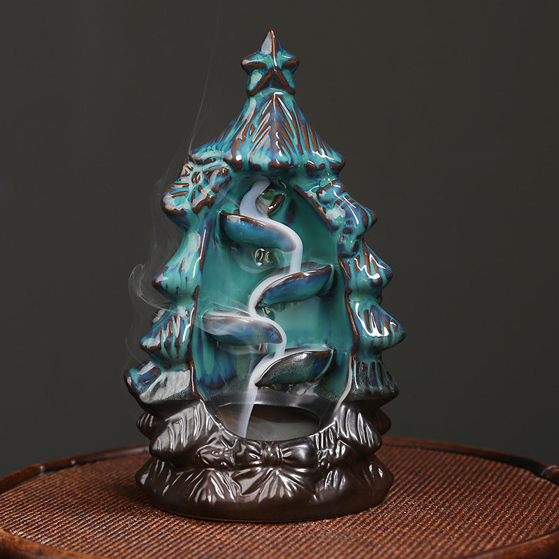 Keramische Aromatische Baum Räucherbrunnen