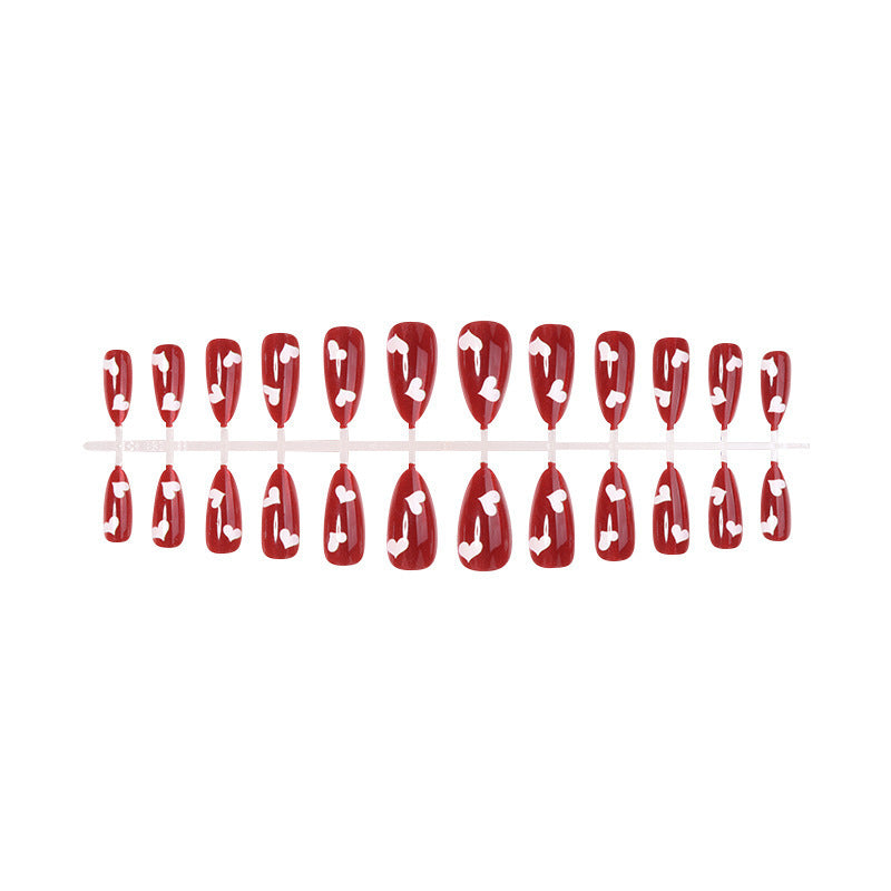 Herzdesign Press-On Nagelset Karnz
