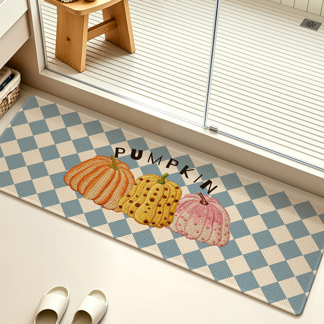 Niedliches katzenmotiviertes Innenläufermatte