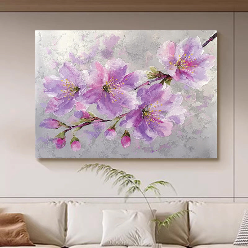Florale Leinwandkunst