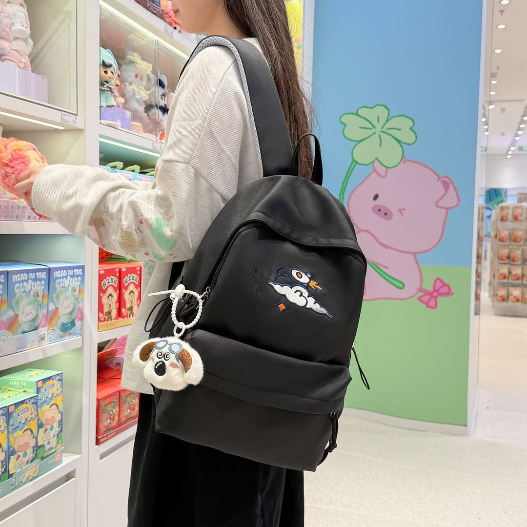 Modischer Rucksack mit Künstlerischem Stickdesign Karnz