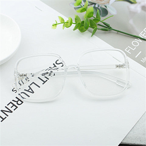 Damen quadratische Designerbrille mit modernem Muster Karnz