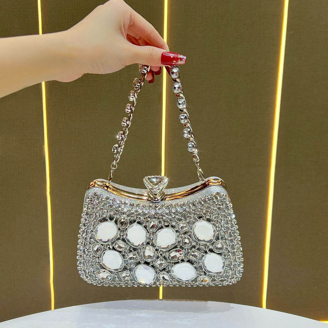Opulente Bejeweled Abendtasche