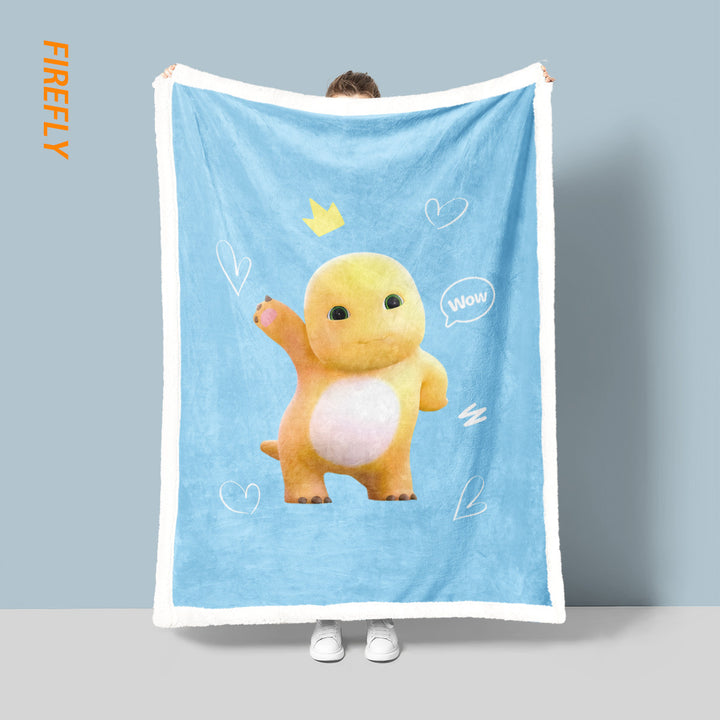 Weiches Cartoon-Themen-Fleece-Decke