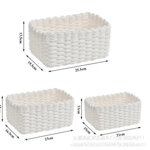 Dekorativer Geflochtener Organizer Korb Karnz