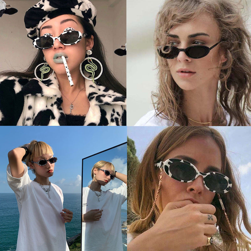 Damen modische Cat-Eye Sonnenbrille mit UV-Schutz und robustem Rahmen Karnz