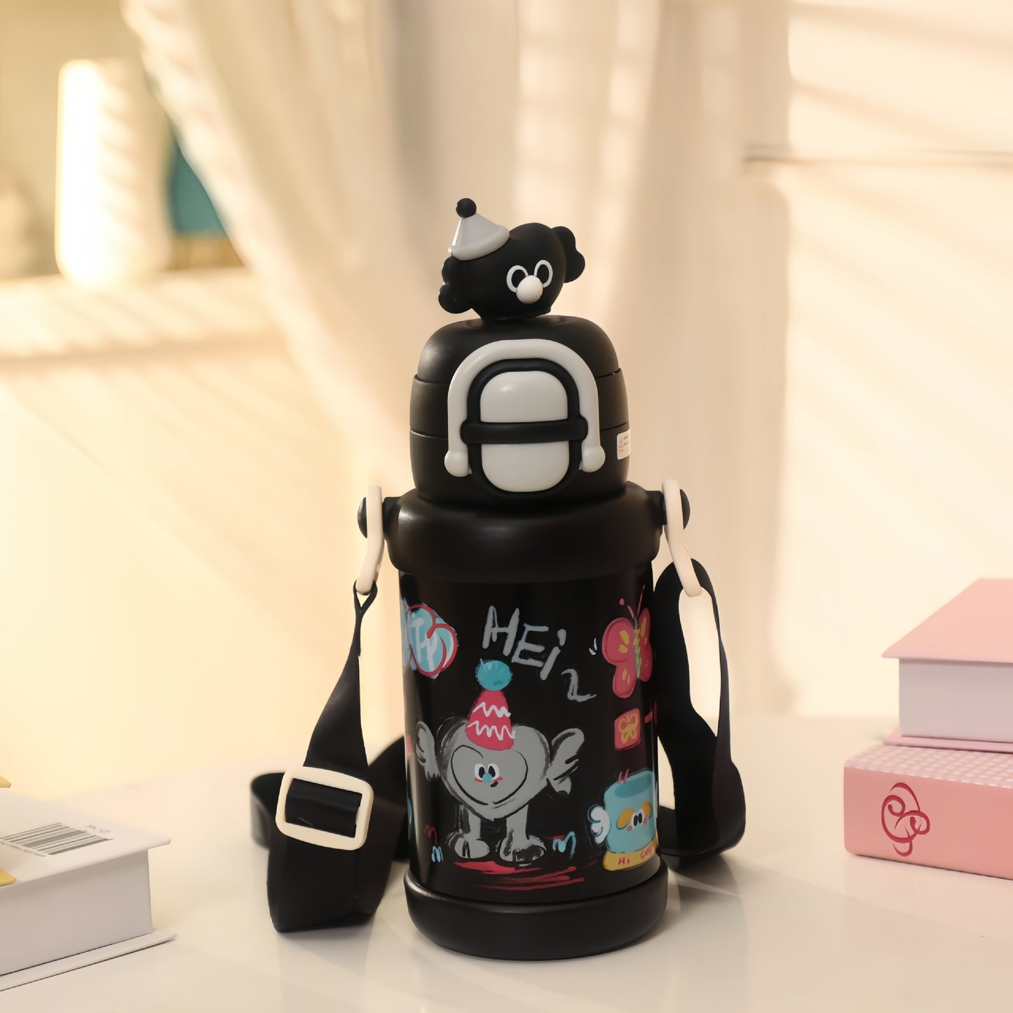Unisex Isolierte Trinkflasche mit lustigem Design Karnz