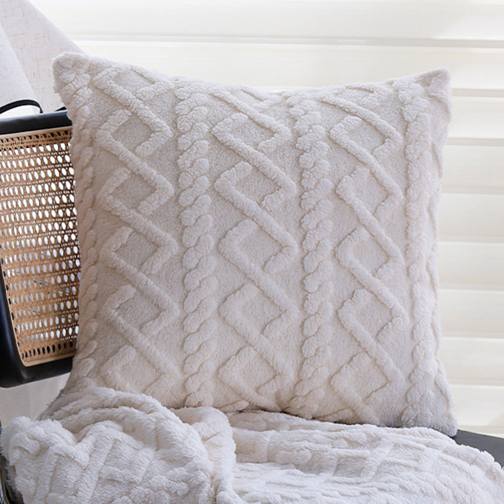 Kuscheldecke mit strukturierter Oberfläche