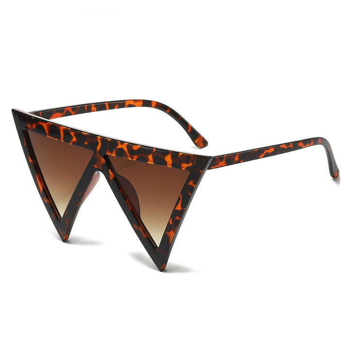 Futuristische, dreieckige Sonnenbrille Karnz