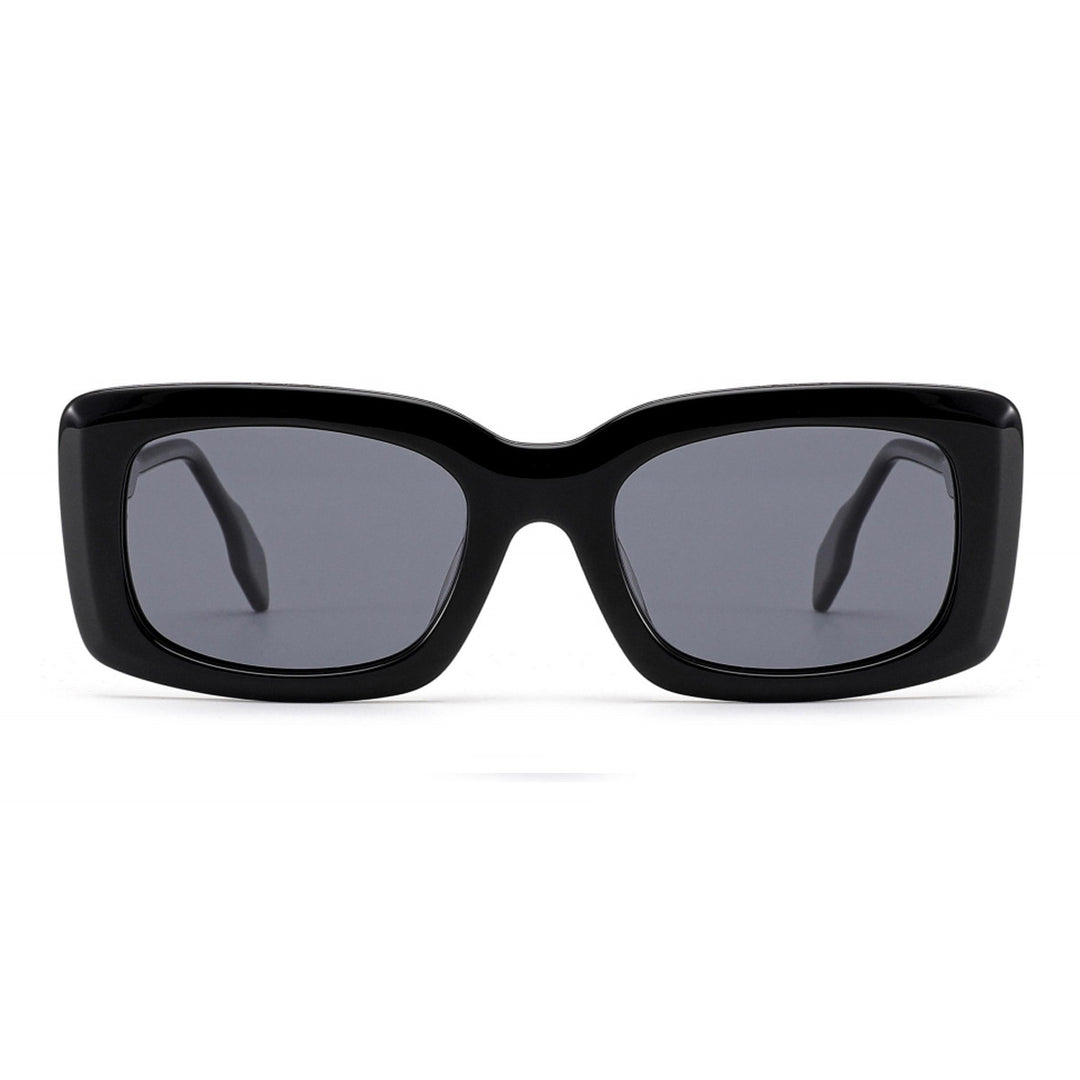 Damen modische quadratische Sonnenbrille mit einzigartigem Rahmen Karnz