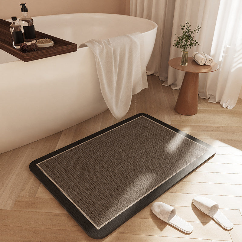 Stylische rutschfeste Badematte