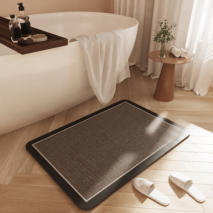Stylische rutschfeste Badematte