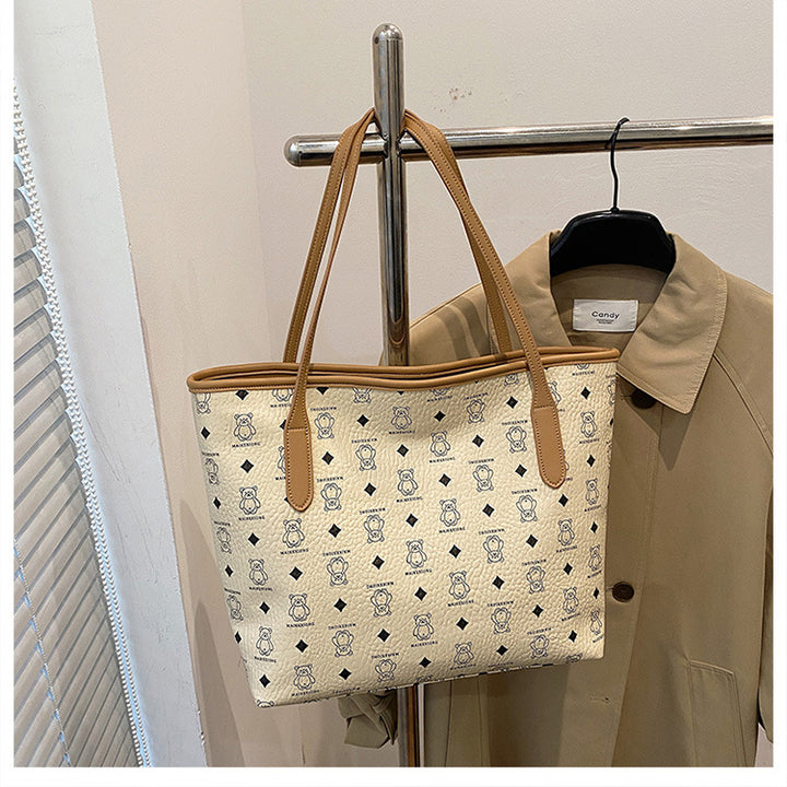 Elegante strukturierte Tote Bag Karnz