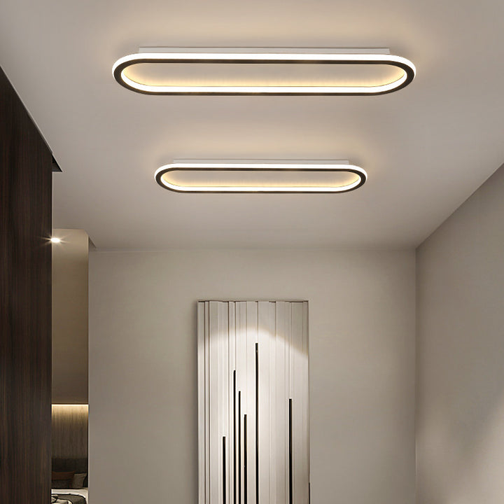 Modern Oval LED Deckenleuchte