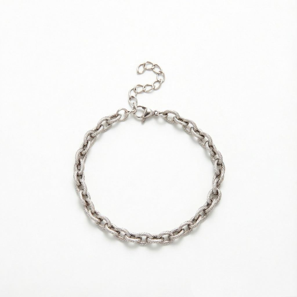 Vernetztes Metall-Gliederarmband Karnz