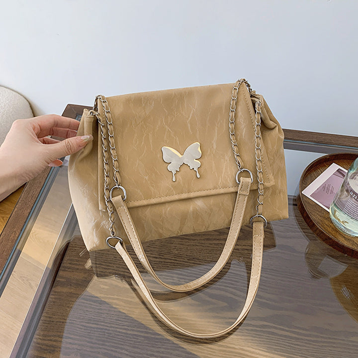 Chic Schmetterlingsakzent Lässige Handtasche Karnz