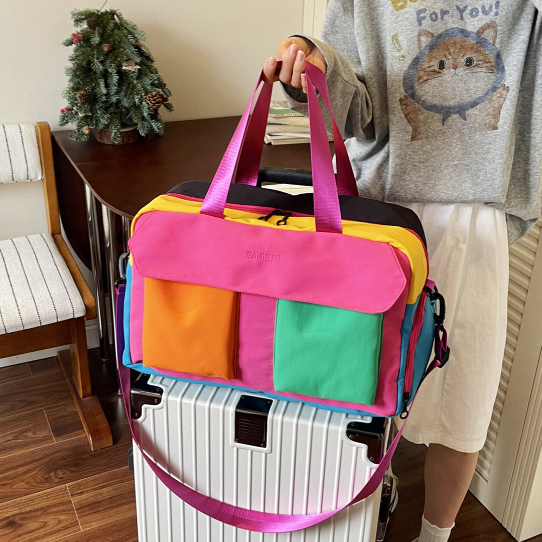 Bunte Reisetasche Karnz