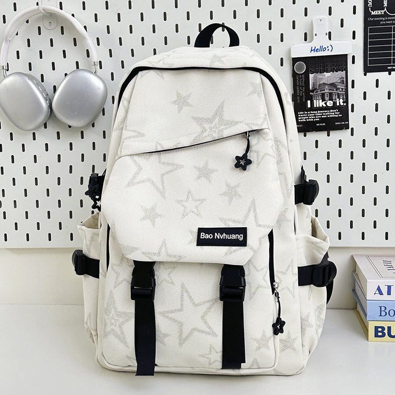 Stylischer Rucksack mit Sternenmuster Karnz 1791204674