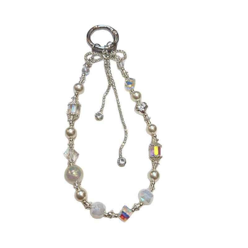 Elegante Multi-String Perlen Schlüsselanhänger Karnz