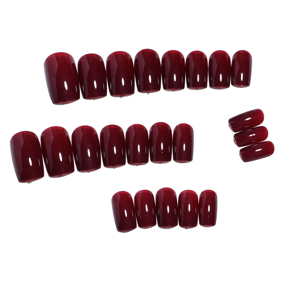 Premium Glossy Press-On Nail Collection Karnz
