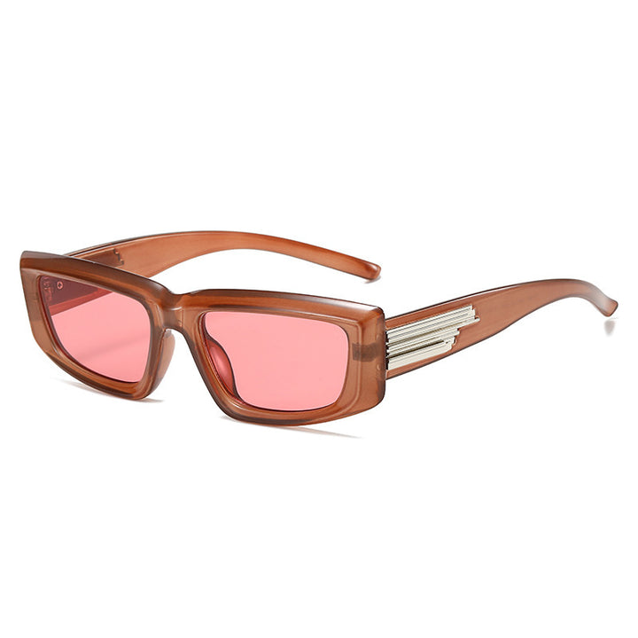 Retro-inspirierte Mode Quadratische Sonnenbrillen Karnz