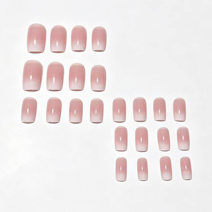 Elegante Press-On Gel-Nagelverzierungen Karnz