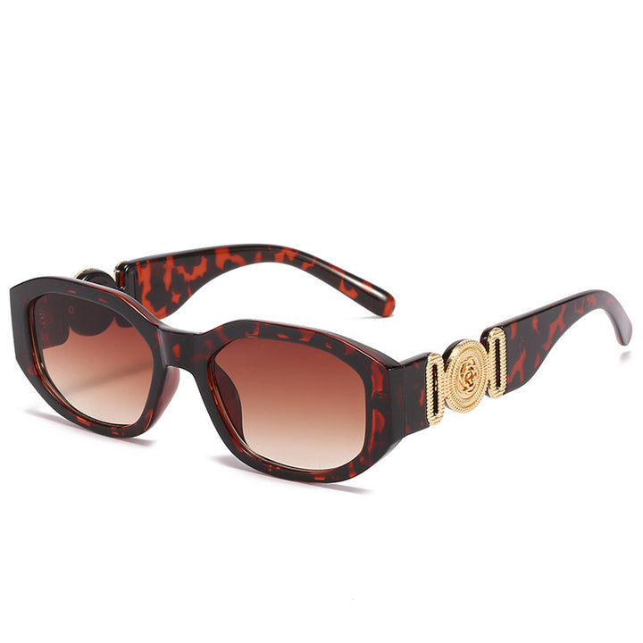 Statement Übergröße Geometrische Sonnenbrille Karnz