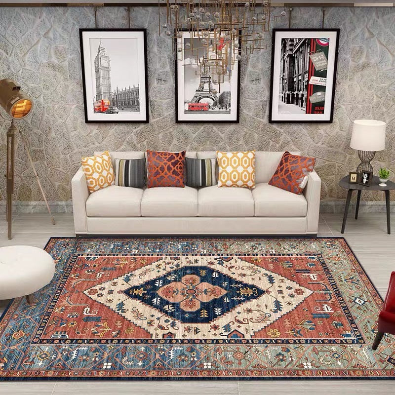 Vintage-inspiriertes geometrisches Teppich