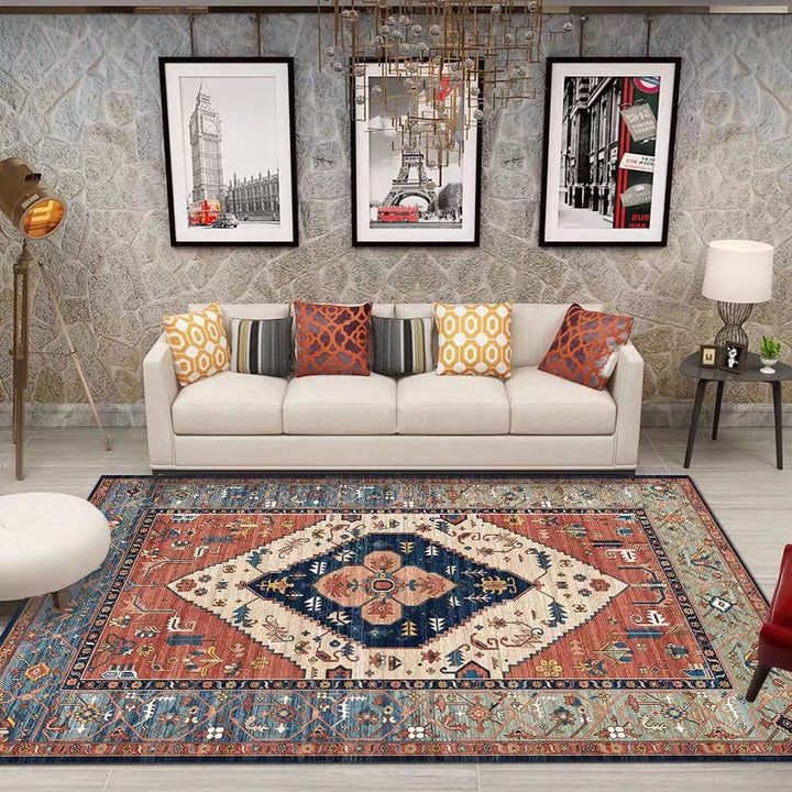 Vintage-inspiriertes geometrisches Teppich