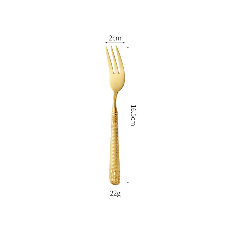 Eleganter Teelöffel mit Kunstvollem Griffdesign Karnz