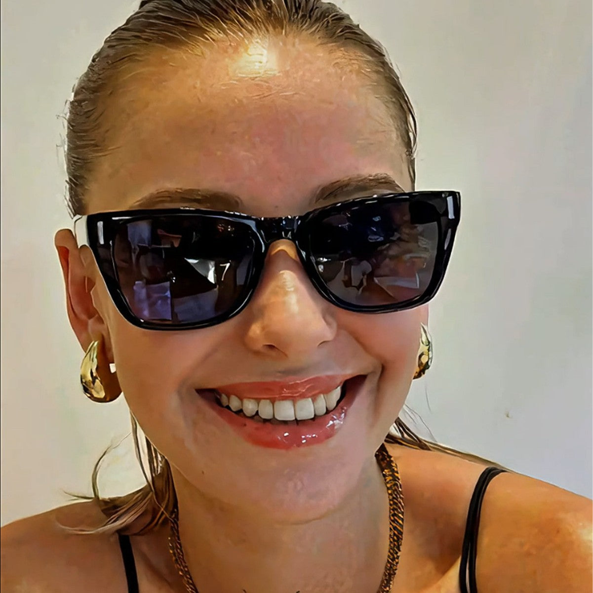 Damen elegante Sonnenbrille Karnz