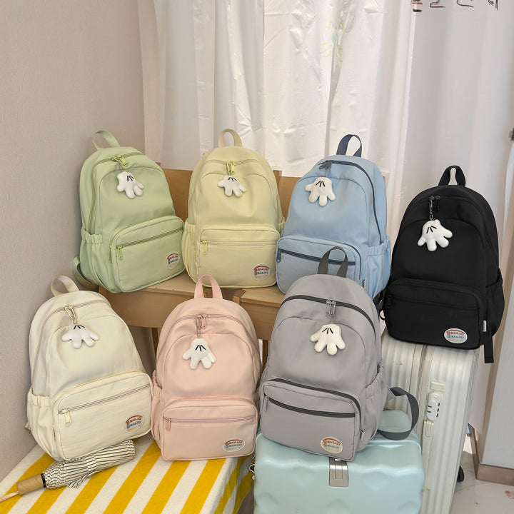 Grafik-geschmückter Rucksack Karnz