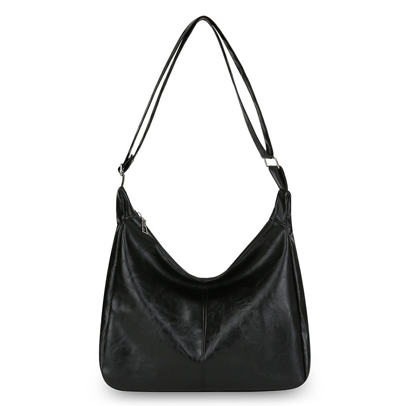 Elegante Leder Schultertasche Karnz