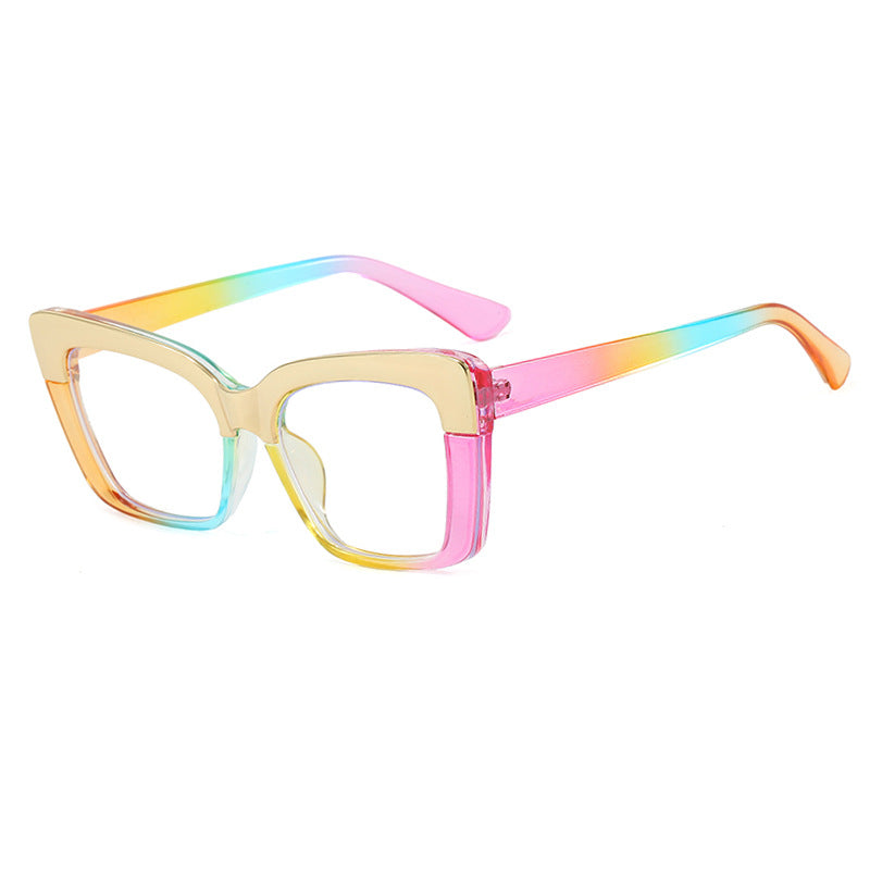 Damen modische Brille im trendigen Geometrie-Design Karnz