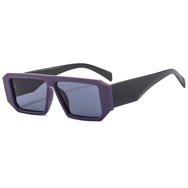 Damen modische Sonnenbrille im auffälligen geometrischen Design Karnz