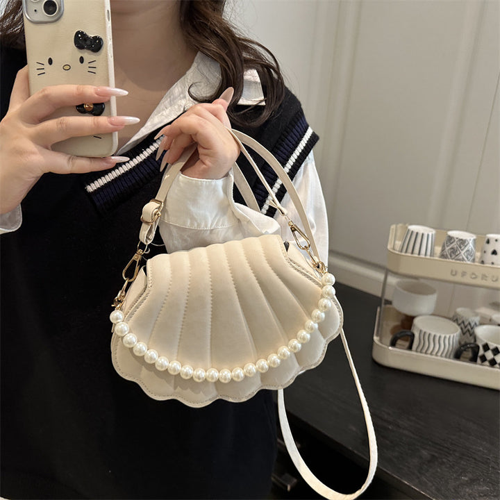 Elegante muschelförmige Umhängetasche Karnz