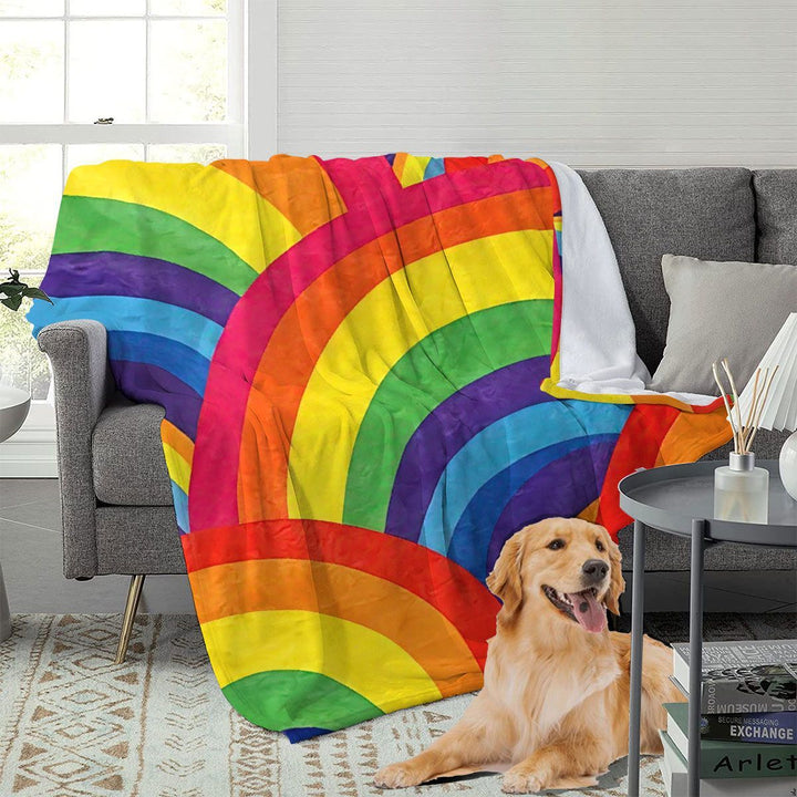 Bunte Weiche Fleece-Decke