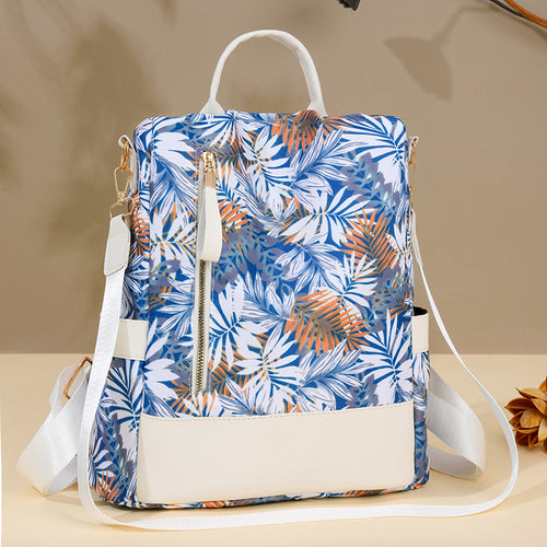 Blumenmuster Mehrfachfach Rucksack Karnz