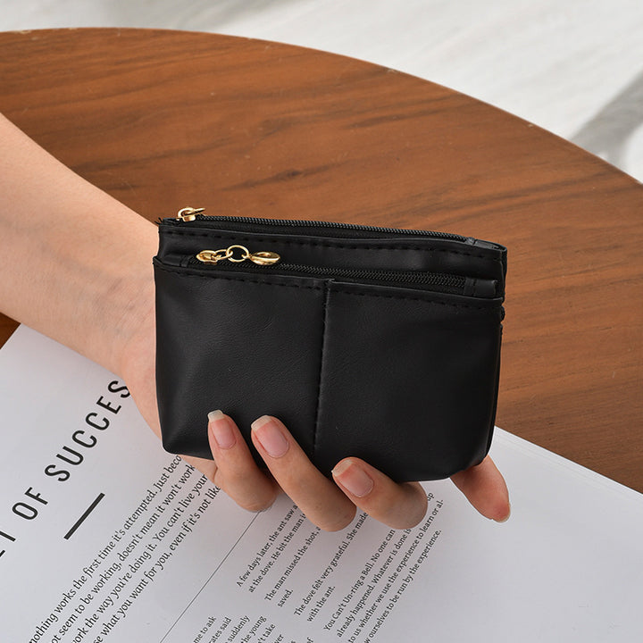 Kompakte Reißverschluss-Münztasche Karnz