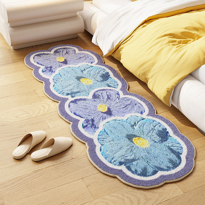 Dekorativer Floral Läufer Teppich