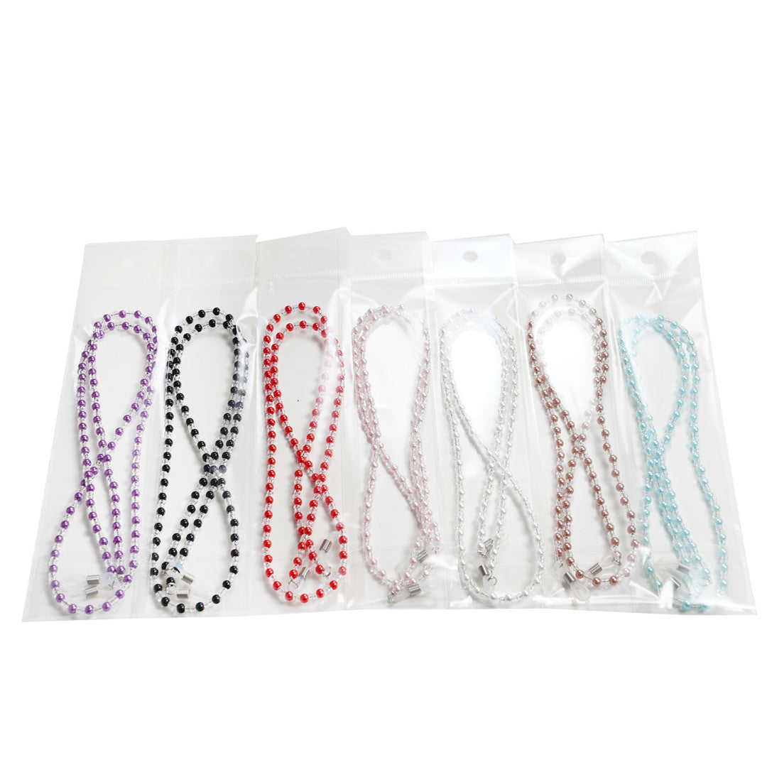 Premium Perlen Brillen Kette Karnz