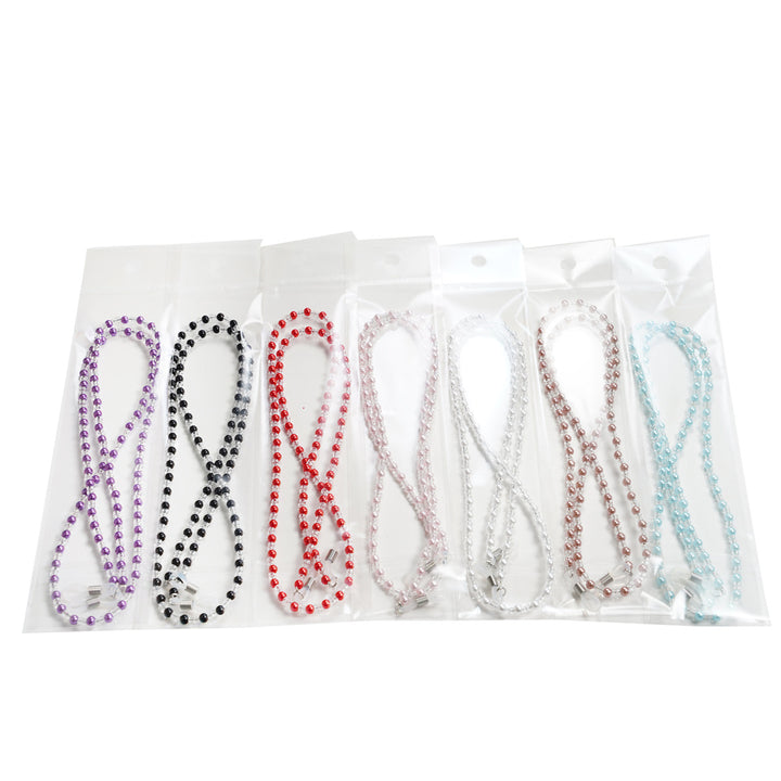 Premium Perlen Brillen Kette Karnz
