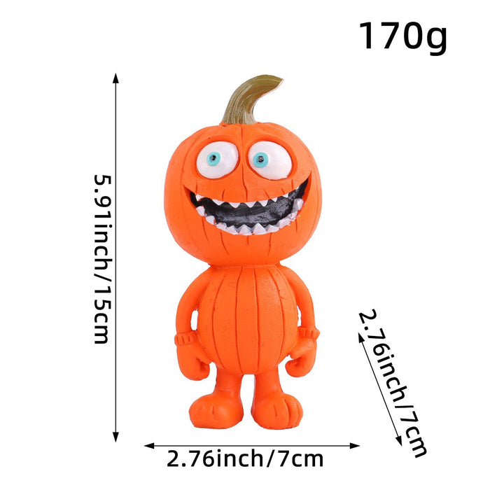 Lustige Kürbisfigur Karnz