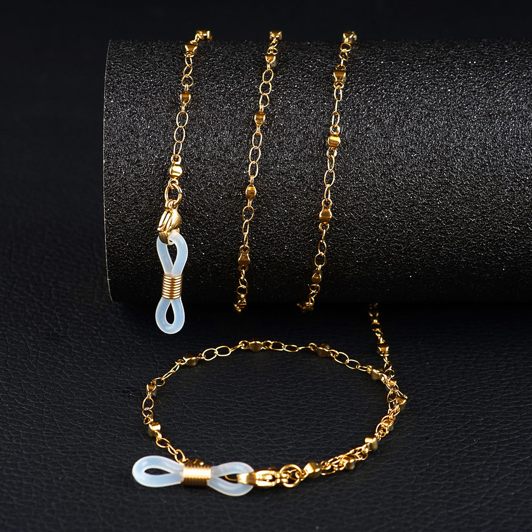 Premium Metallic Eyewear Chain Karnz