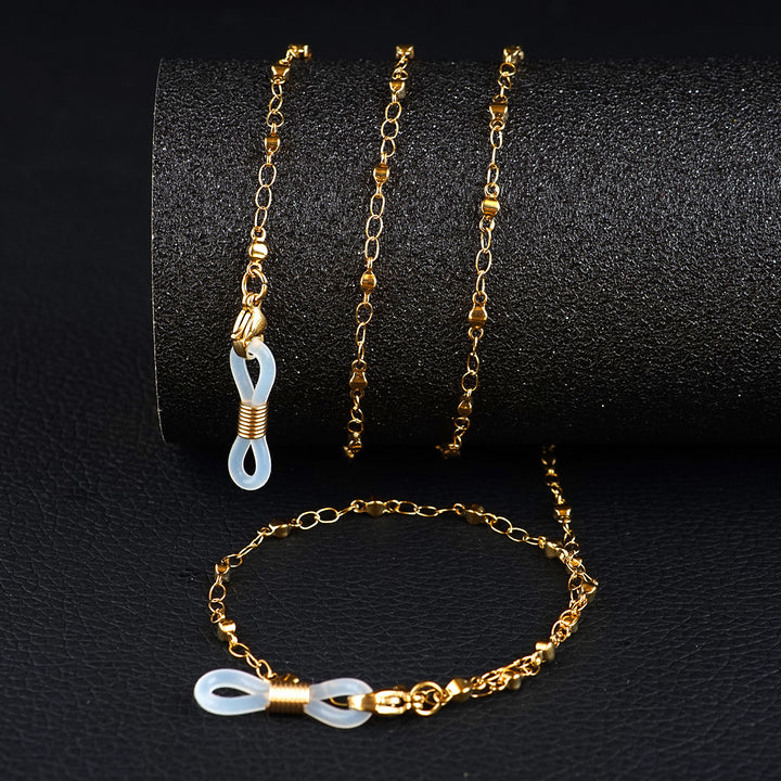 Premium Metallic Eyewear Chain Karnz