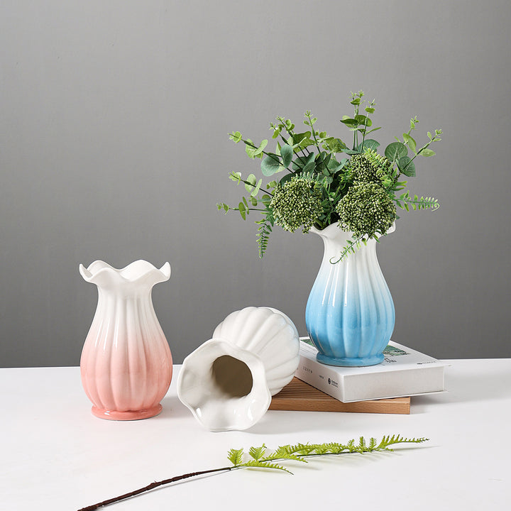 Dekorative Keramikvase